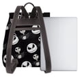 thumbnail image 3 of Goofa The Nightmare Before Christmas Pattern Leather Backpack Purse for Women Fashion Multipurpose Design Handbag Ladies Shoulder Bags Travel Backpack, 3 of 4
