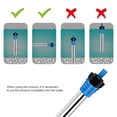 thumbnail image 4 of HLONK Chauffage d'Aquarium en Acier Inoxydable Réservoir de Poissons Thermostat Submersible, 4 of 9