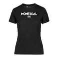 thumbnail image 2 of Women's Levelwear Black Montreal Canadiens Maddox City Capsule T-Shirt, 2 of 3