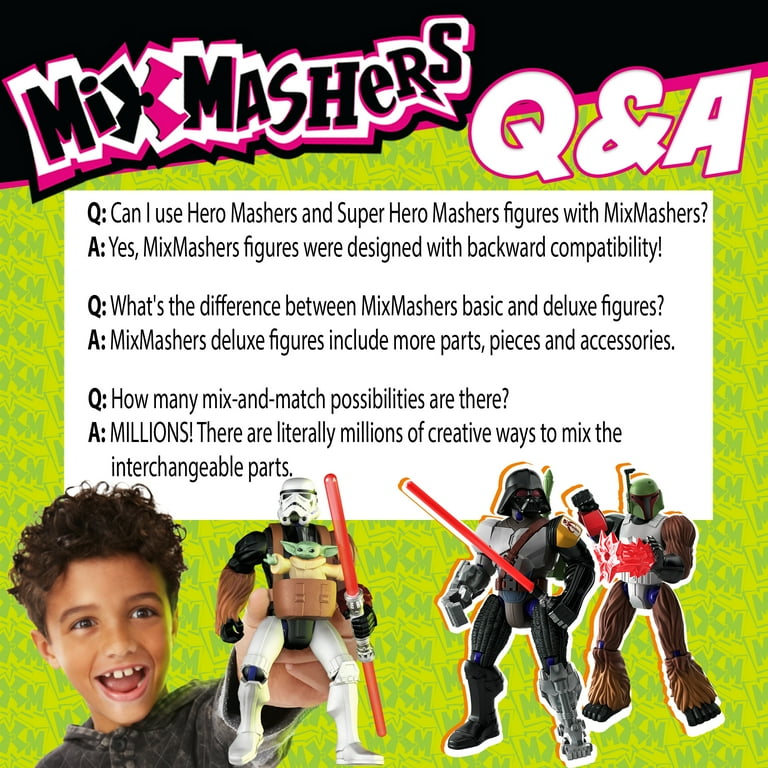 Star Wars MixMashers Darth Maul Toy 5-Inch Mix-and-Match Action