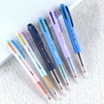 thumbnail image 5 of BiFandian 6 Count Retractable Gel Ink Pen, Fine Point Ballpoint Pen with 3 Colors in One, Multicolor Rolling Ball Pen Set, 5 of 8
