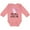 Mauve, variant on Inktastic My Gigi Loves Me Unicorn Girls Girls Long Sleeve Baby Bodysuit