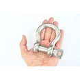 thumbnail image 7 of 2x 5/8" Marine Bow Shackle Stainless Steel Clevis D-Ring 316 Sailboat Rigging, 7 of 7