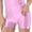 Pink, variant on CHICTRY Womens Shiny Yoga Shorts Glossy Swimming Bottoms Rave Dance Booty Shorts
