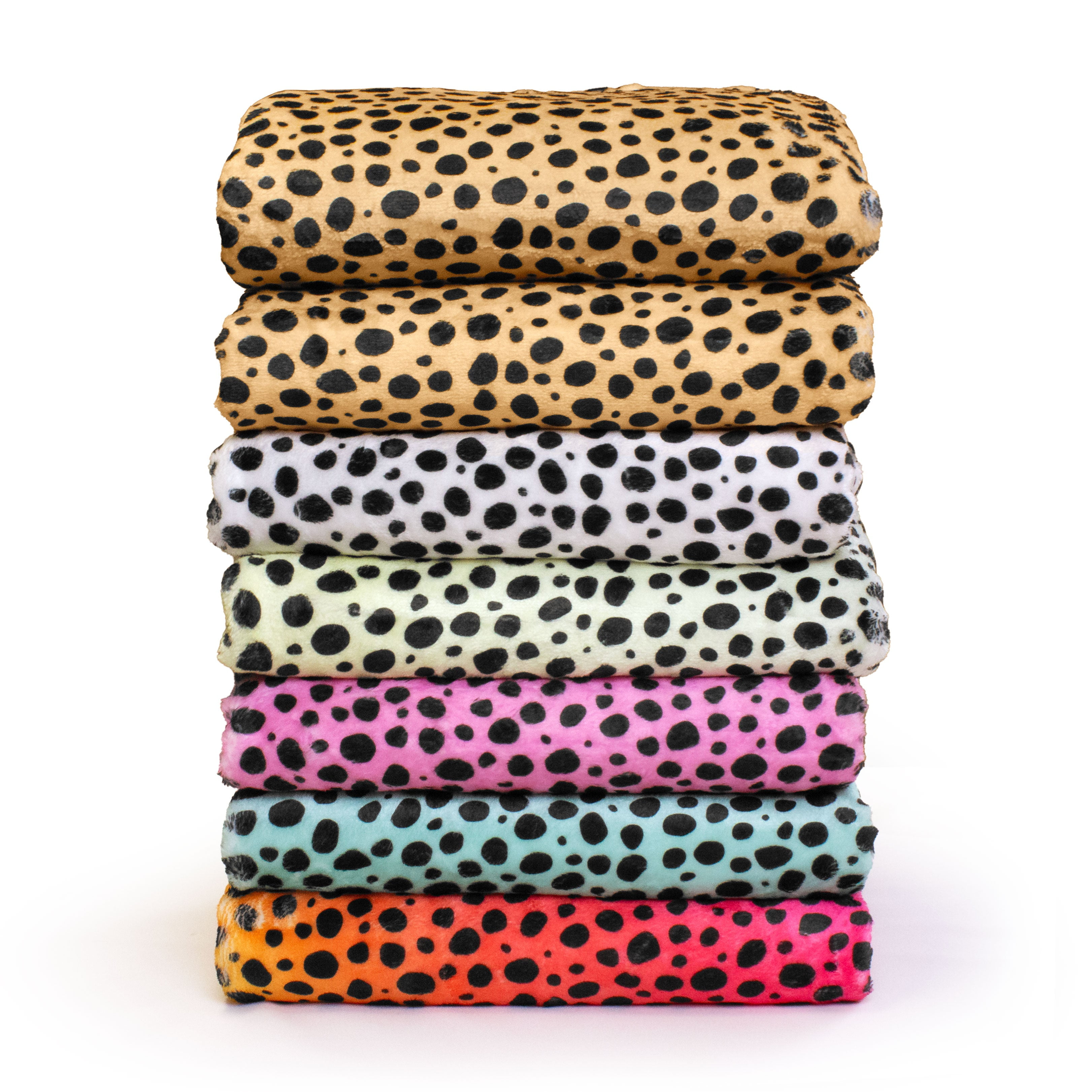 Everything Comfy Cheetah Print Decorative Throw Blanket, 30" X 40", Pink