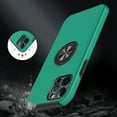 thumbnail image 3 of For Apple iPhone 12 /12 Pro (6.1") Slim Hybrid 360 Degree Rotatable Metal Invisible Ring Stand Holder Fit Magnetic Car Mount Cover ,Xpm Phone Case [Green], 3 of 7