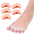 thumbnail image 1 of Separadores de dedos de los pies Timcorr 5 pares Corrector de juanetes, 1 of 8