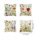 thumbnail image 4 of Advancent Funda de almohada de planta transpirable para sofá - Funda de cojín antibacteriana y desmontable hecha en línea Jardín y Patio dos 45*45 CM, 4 of 6