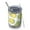 Yellow Lemon Fruit-1, variant on 12oz Tumblers Yellow Lemon Fruit Slices White Pattern Vacuum Insulated Stainless Steel Travel Tumbler Cups Mug with Lid and Straw for Beer,Coffee,Beverages with Cleaning Brush for Cold & Hot Drinks