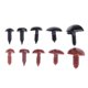 thumbnail image 5 of 130 piezas de nariz de seguridad de plástico de 8-16 mm para muñeco de oso de peluche, juguetes de animales, manualidades, bricolaje Baoblaze Narices de muñecas de oso, 5 of 8
