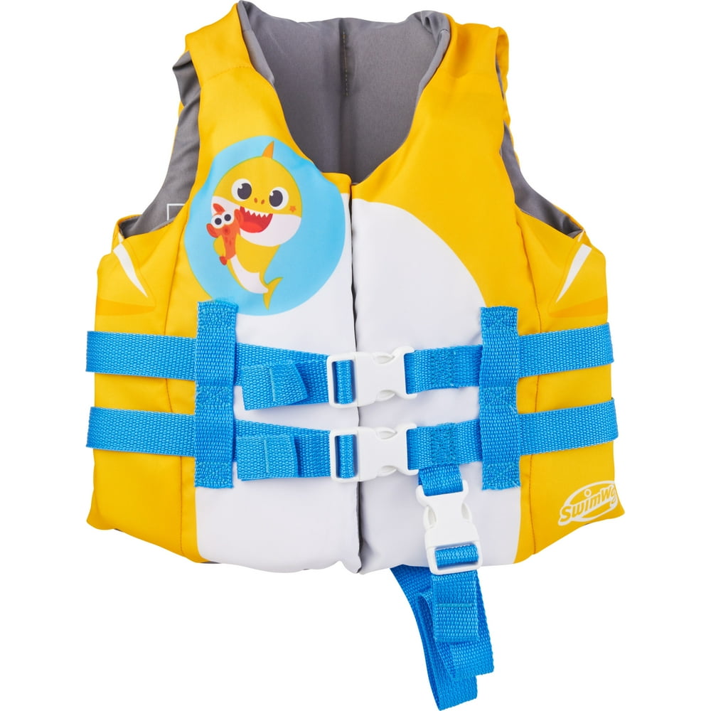 SwimWays Pink Fong Baby Shark PFD Life Jacket Child