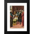 thumbnail image 2 of Ambrogio Bergognone 13x18 Black Modern Framed Museum Art Print Titled - Saint Ambrose and the Miracle of the Bees, 2 of 5