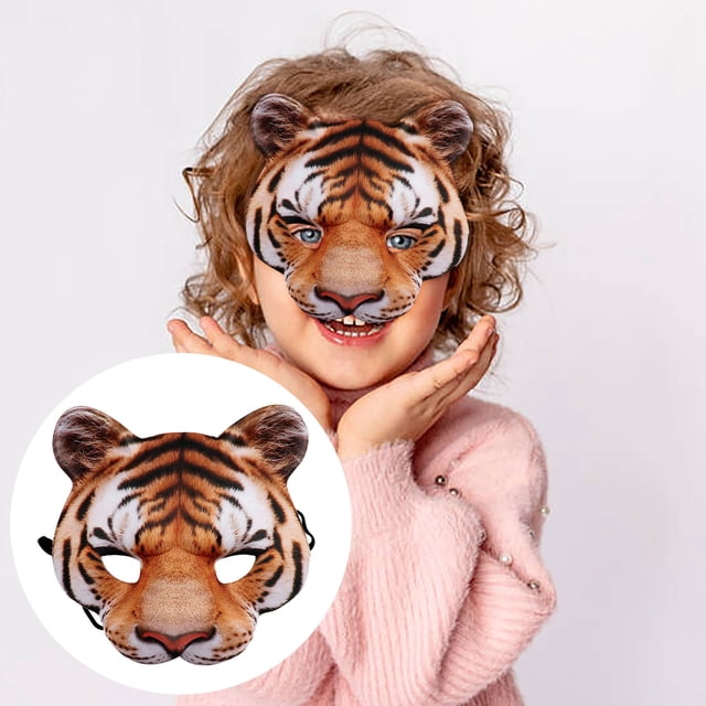 Easter Party Makeup Tiger Animal Cartoon Halloween Party 9 Party