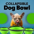 thumbnail image 7 of DOGGYLOVE Collapsible Dog Bowls – Portable Travel Dog Bowls – 34oz Food and Water Bowls for Dogs –with Carabineer Clip for Outdoors, 7 of 7