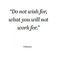 thumbnail image 2 of ArtsyQuotes 15x18 Gold Ornate Wood Framed with Double Matting Museum Art Print Titled - Artsy Quotes Quote: Do Not Wish, 2 of 4