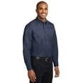 thumbnail image 4 of Port Authority S608 Long Sleeve Easy Care Shirt, Strong Blue, 6XL, 4 of 6