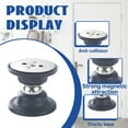 thumbnail image 3 of ZHZFKQ Punch-Free Magnetic Door Stop Gray 4.5cm for Bottom of Door, 3 of 7