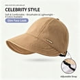 thumbnail image 6 of Cutuoiiu Women Ponytail Sun Hat Foldable Wide Brim Open Top Visor Cap Adjustable Outdoor Sun Protection Hat for Golf Hiking Beach Travel, 6 of 7