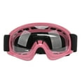 thumbnail image 2 of Dirt Bike Goggles, Impact Resistance Lightweight Kids Ski Goggles Windproof Foam Cushion Professional  For Outdoor Cycling For ATV For Ski Red,Green,Black,Pink, 2 of 8