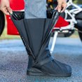 thumbnail image 4 of Zapatos Lluvia Galoshes Impermeables para Reflectantes Antideslizantes Días Lluviosos, 4 of 9