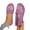 Purple, variant on Womens Flat Shoes Spring Fall Dressy Loafers Slip on Non Slip Casual Walking Shoes Business Closed Toe Orthopedic Shoes (Purple)