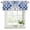 Blue, variant on Blue Morocco Curtain Valances for Windows, Kitchen Valance Window Treatments Panel 2 Pack, Vintage Graffiti Paint Art Boho Dappled Rod Pocket Short Curtains for Bathroom Bedroom 42 x 12 Inch
