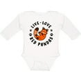 thumbnail image 3 of Inktastic Live Love Red Pandas Boys or Girls Long Sleeve Baby Bodysuit, 3 of 5
