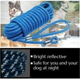 thumbnail image 5 of Long Dog Leash 30ft 50ft Reflective Training Heavy Duty Rope Dog Leash for Small Medium Large Dogs, 5 of 7