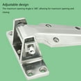 thumbnail image 6 of Commercial Refrigeration Hinges with Rise Technology Spring Assisted Closures and Flush Easy Installation Designs, 6 of 10