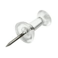 thumbnail image 4 of Pen+Gear Push Pins in Clamshell, Clear Plastic Head, Steel Point, 100 Count., 4 of 7