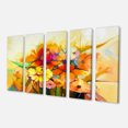 thumbnail image 2 of Fleurs Gerbera Colorées Fantastiques - Grande Impression sur Toile Florale, 2 of 3
