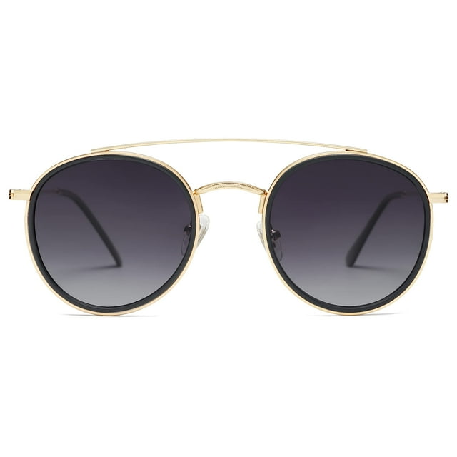Gafas de Sol SOJOS Retro Vintage Redondas Polarizadas SJ1104