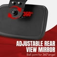 thumbnail image 2 of A & UTV PRO Upgrade Wider Rear View Mirror for Polaris Ranger XP 1000 570 900 Crew 2015-2023 / Can Am Defender, UTV XL Adjustable Convex Center Rearview Side Mirror Accessories, 2 of 9