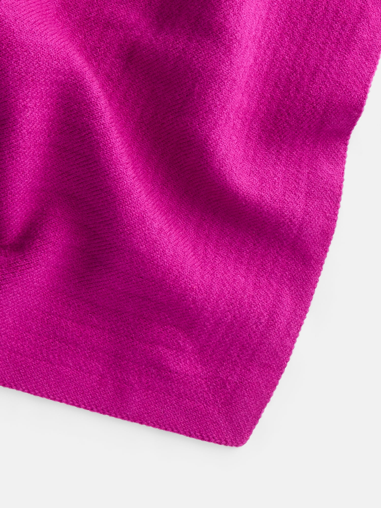 Scenario Women's Solid Knit Kite Scarf, Berry Bright