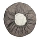 thumbnail image 5 of 4 Unids Gris Y Beige Dia.35cm Banda 10 Cm Taburete de Bar Cubierta de Elevación Redonda Silla Cojín Del Asiento para Cocina Cafetería Macarena Funda para taburete de bar, 5 of 7