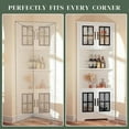 thumbnail image 2 of 67" Corner Cabinet with LED Lights, Tall Corner Storage Cabinet with Glass Doors & Shelves, Freestanding Corner Hutch Cabinet for Living Room, Kitchen, Bathroom, Dinning Room, White, 2 of 7