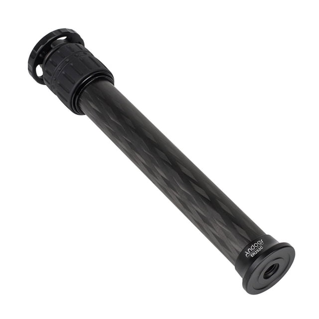 Extensor de trípode Andoer ER252C Tubo de 25 mm de diámetro Extensor de trípode de fibra de carbono Tubo de extensión de columna central de 2 secciones Compatible con Zhiyun FeiyuTech hohem Gimbals de Andoer Extensor de trípode