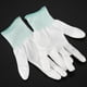 thumbnail image 5 of 4 Par ESD PC Computer Trabajando Antideslizante Antideslizante AntiestáTico Guantes Blancos, 5 of 8