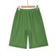 thumbnail image 4 of Puntoco pantalones cortos de verano para mujer, moda 2024, pantalones informales de lino y algodón de cinco puntos de Color veraniego para mujer, 4 of 7
