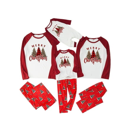 

Family Christmas Matching Pajamas Set Christmas Pajamas for Family PJS Xmas Jammies Sleepwear