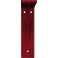 thumbnail image 3 of Ekena Millwork 2"W x 8"D x 8"H Legacy Steel Bracket, Hammered Bright Red, 3 of 12