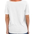 thumbnail image 2 of Women Large V-Neck Short Sleeve Bottoming Shirt, 2 of 7