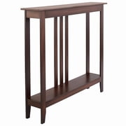 Narrow Entryway Wood Console Accent Table