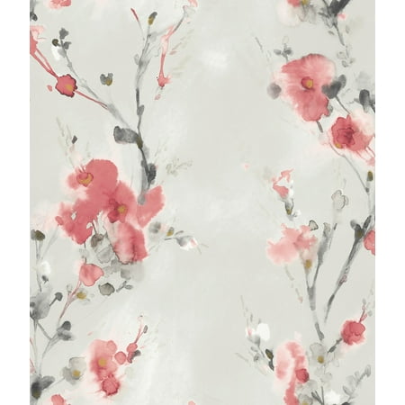 York Peel and Stick Wallpaper Charm Red PSW1100RL Simply Candice