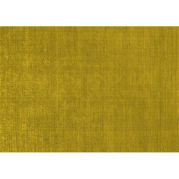 Ahgly Company Indoor Rectangle Oriental Yellow Industrial Area Rugs, 2' x 3'