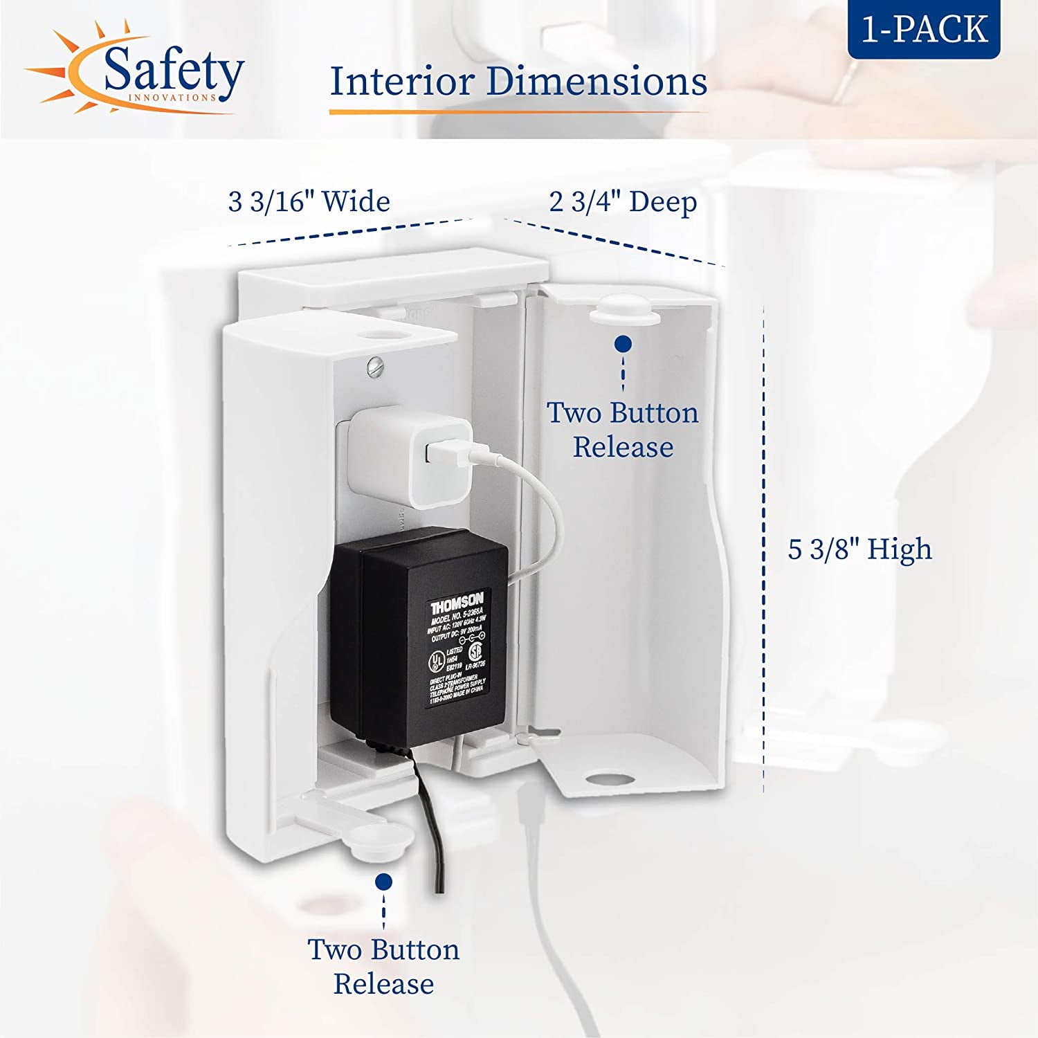 STL file Outlet cover, protector, baby proofing box 👶・3D