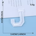 thumbnail image 2 of Computer Embroidery Label Towel Embroidery English Letter Patch Sticker Clothing Accessories Badge Embroidery Cloth Label Embroidery Cloth Sticker Stationery Cards And Envelopes Set Kids, 2 of 2