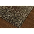 thumbnail image 2 of Addison Atlas Dynamic Circles Brown Area Rug, 2 of 3