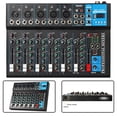 thumbnail image 4 of Mezclador de audio profesional de 7 canales con fuente de alimentación de 48 V, reproductor de MP3,, 4 of 12