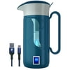 GOSOIT UV Water Filter Pitcher Water Purifier Jug Filter Water Pitcher1500ML/51fl oz Green